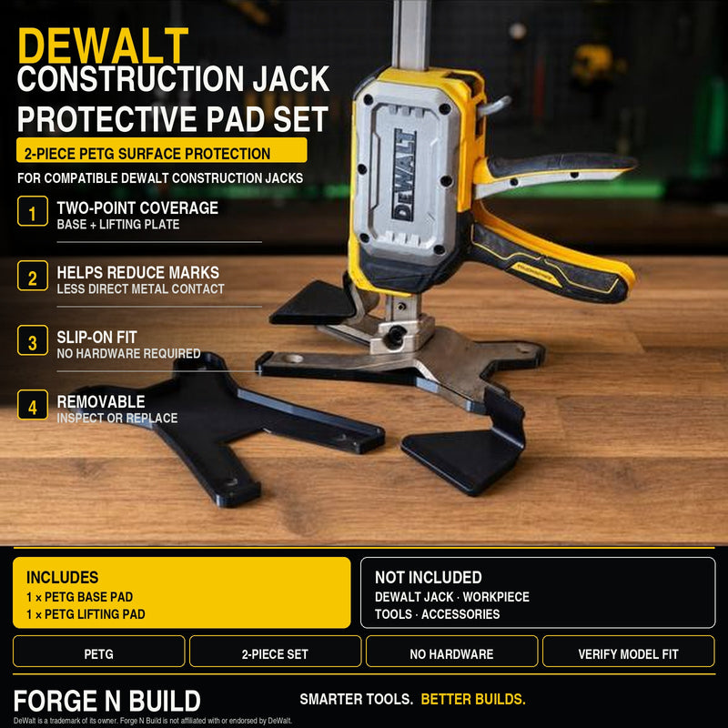 01 — DeWalt Construction Jack Protective Pad Set cover