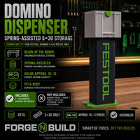 01 — Domino Dispenser cover for compatible Festool Domino 5x30 pieces