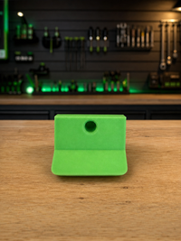 04 — Single-position holder front view