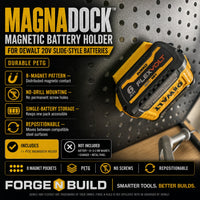 01 — MagnaDock™ magnetic battery holder cover