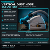 01 — Makita DSP600 Vertical Dust Hose Elbow Set cover