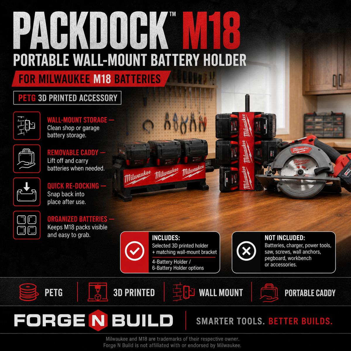 PackDock™ M18