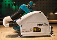 02 — Makita DSP600 elbow and black connector installed