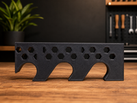05 — Single PETG clamp wall rack bracket