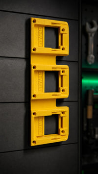 02 — TriDock™ yellow wall-mounted view